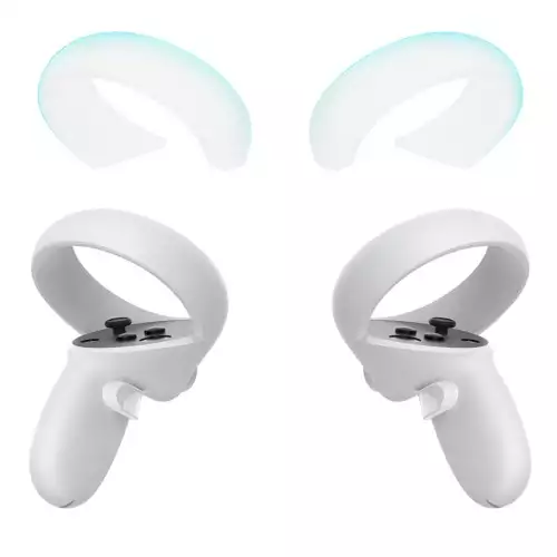 KIWI design Controllers Silicone Protective Ring Covers Compatible with Quest 2 (1 Pair)