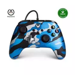 PowerA Enhanced Wired Controller Metallic Camo Blue (Xbox One)