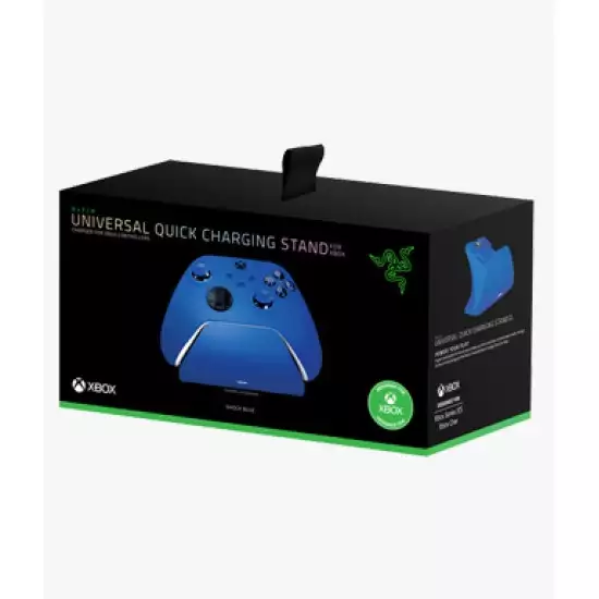 Razer Universal Quick Charging Stand for Xbox - Shock Blue Razer Universal Quick Charging Stand for Xbox - Shock Blue