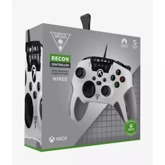Turtle Beach Recon Wired Game Controller for Xbox Series X/S & Xbox One - White Turtle Beach Recon Wired Game Controller for Xbox Series X/S & Xbox One - White