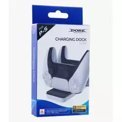 Dobe Dual Controller Charging Dock For PS5 Controller Dobe Dual Controller Charging Dock For PS5 Controller