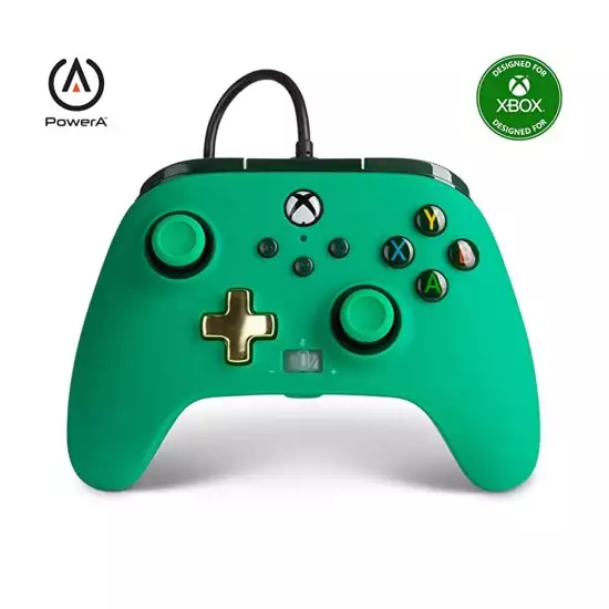 PowerA Enhanced Wired Controller for Xbox Series X Green PowerA Enhanced Wired Controller for Xbox Series X Green
