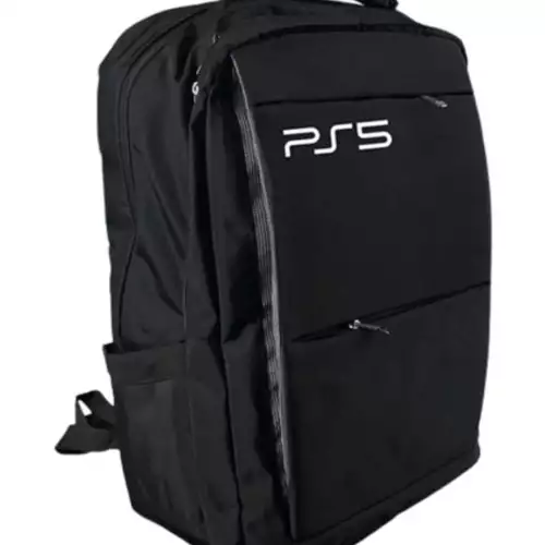Back Pack For PS5 Game Console Storage - Black
