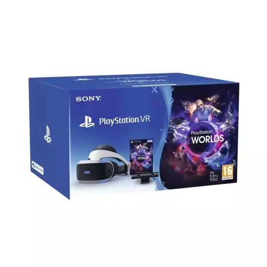 Sony PlayStation VR Bundle of Games, One Game Voucher Code VR Worlds