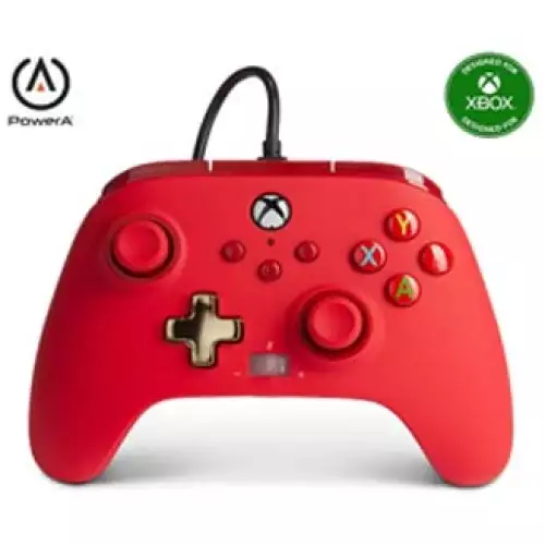 PowerA Enhanced Wired Controller for Xbox Series X Red