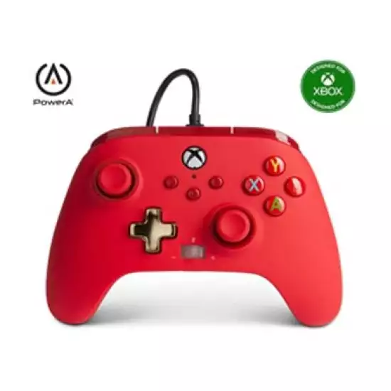 PowerA Enhanced Wired Controller for Xbox Series X Red PowerA Enhanced Wired Controller for Xbox Series X Red
