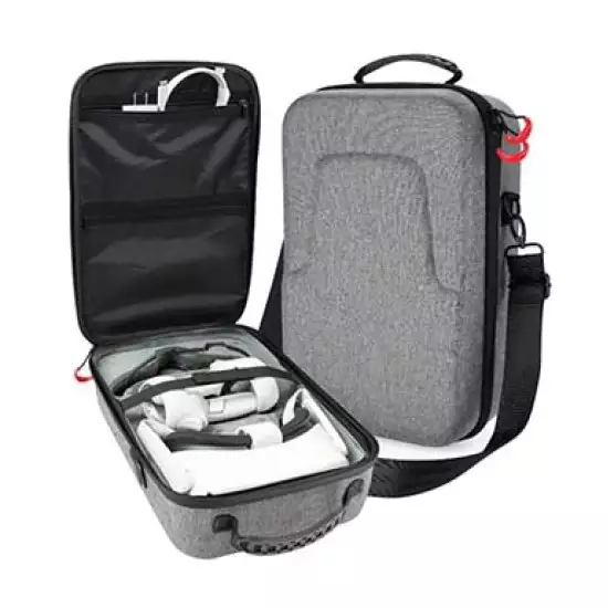 ProCase Hard Travel Case for Oculus Quest 2/Oculus Quest VR Gaming Headset and Controllers Accessories Shockproof EVA Hard Shell Carrying Case Storage Bag –Grey ProCase Hard Travel Case for Oculus Quest 2/Oculus Quest VR Gaming Headset and Controllers Accessories Shockproof EVA Hard Shell Carrying Case Storage Bag –Grey