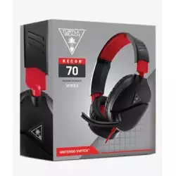 Turtle Beach Recon 70 Red Headset
