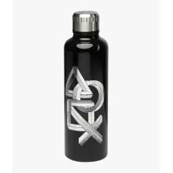 Playstation Metal Water Bottle Black PS5 Playstation Metal Water Bottle Black PS5