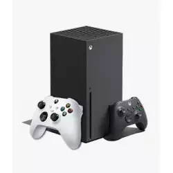 XBOX Series X - Black With Wireless White Controller