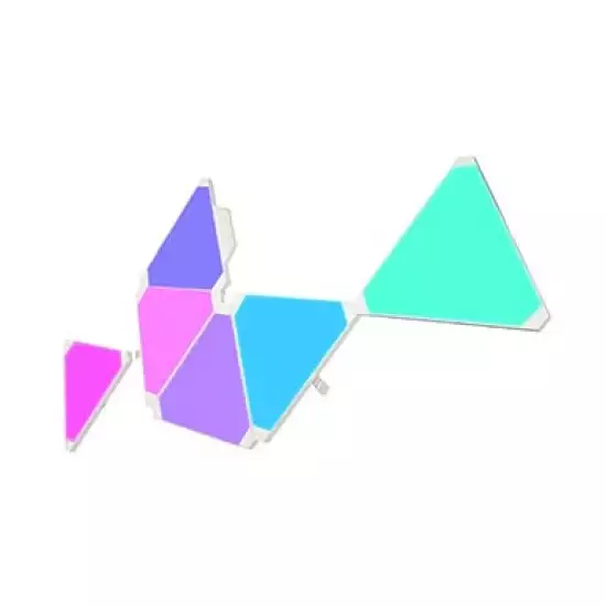 Cololight Smart Gaming Room Decor, Music Sync Wall Lights for Bedroom, Triangle Gaming Setup Lights with 6 Connection Slots, Work with Alexa Google Gift for Men 6pcs Cololight Smart Gaming Room Decor, Music Sync Wall Lights for Bedroom, Triangle Gaming Setup Lights with 6 Connection Slots, Work with Alexa Google Gift for Men 6pcs