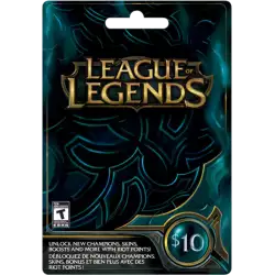 league of legends 10$   server(NA)