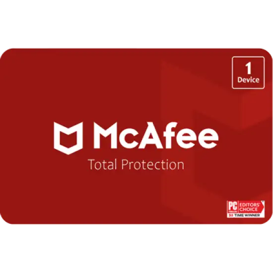 Mcafee - 1Devices Mcafee Total Protection 1 Year Subscription SA Mcafee - 1Devices Mcafee Total Protection 1 Year Subscription SA