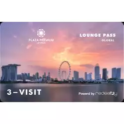 Plaza Premium Group - 3 Lounge Access ( (Activated within 24 hours ) 