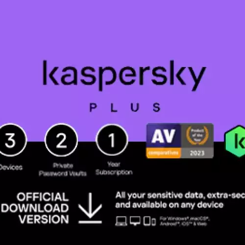 Kaspersky Plus Subscription UAE Store 1 Year 3 Devices