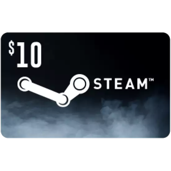 Steam Wallet Card 10 USD USA