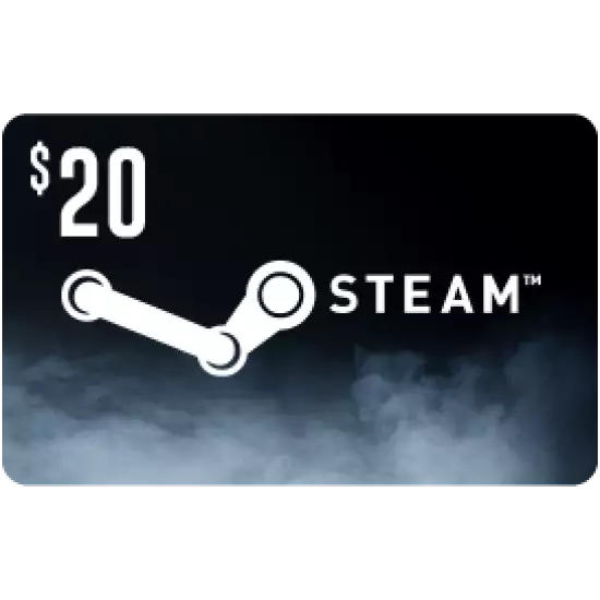 Steam Wallet Card 20 USD USA