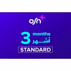 OSN+ Standard Plan 3 M - KSA