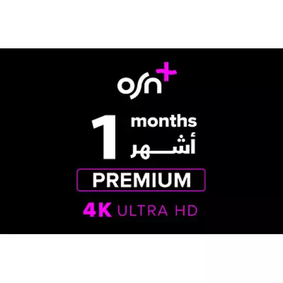 OSN+ Premium Plan 1M - UAE OSN+ Premium Plan 1M - UAE