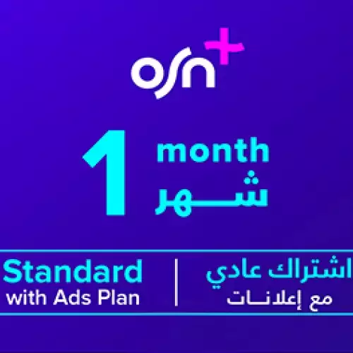 OSN+ Standard with Ads - 1 Month  -IRQ
