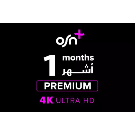 OSN+ Premium Plan 1M - EGY