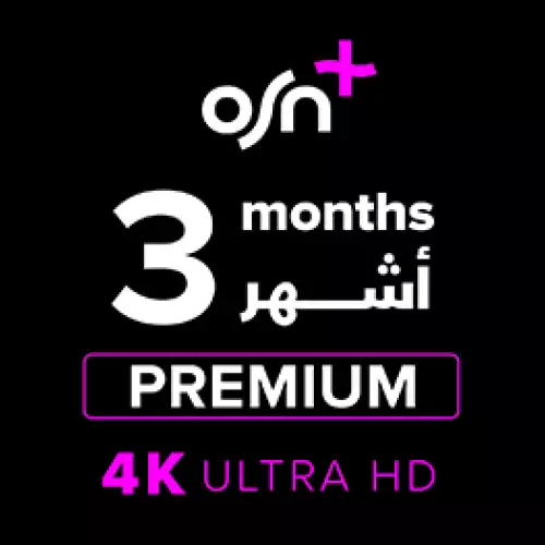 OSN+ Premium  Plan 3 M - EGY