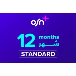 OSN+ Standard Plan 12 M - EGY