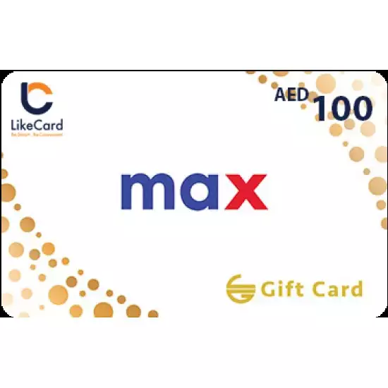 Max UAE - 100 AED Max UAE - 100 AED