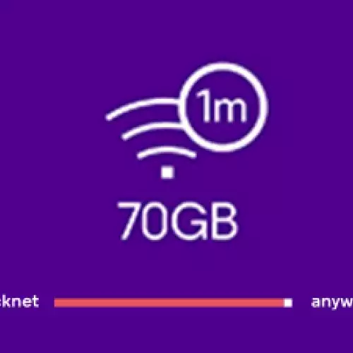 QuickNet 70GB 1M