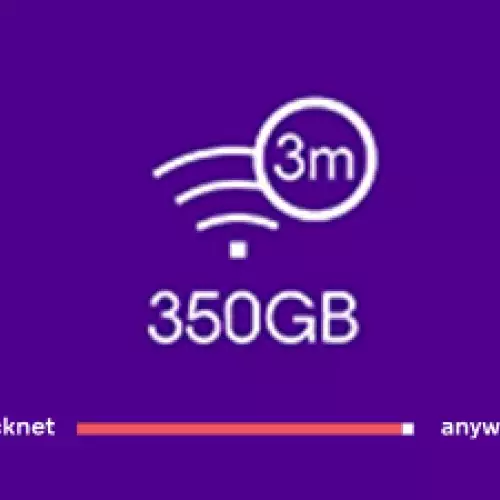 QuickNet 350GB 3M