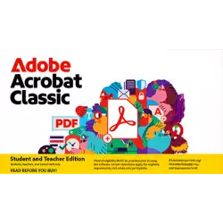 Adobe Acrobat Pro 3 Years Student Teacher Edition Adobe Acrobat Pro 3 Years Student Teacher Edition