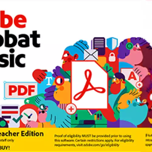 Adobe Acrobat Pro 3 Years Student Teacher Edition 