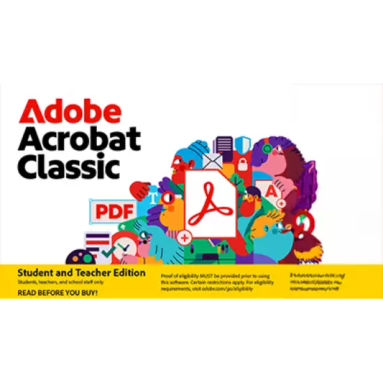 Adobe Acrobat Pro 3 Years Student Teacher Edition Adobe Acrobat Pro 3 Years Student Teacher Edition