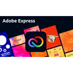 Adobe Adobe Express 1 Year Subscription Adobe Adobe Express 1 Year Subscription