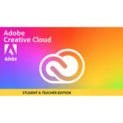Adobe Creative Cloud Individual 1 Year Student Teacher Edition 