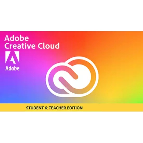 Adobe Creative Cloud Individual 1 Year Student Teacher Edition Adobe Creative Cloud Individual 1 Year Student Teacher Edition