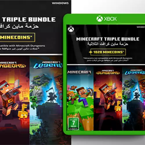  Minecraft Triple Bundle (Xbox) SA
