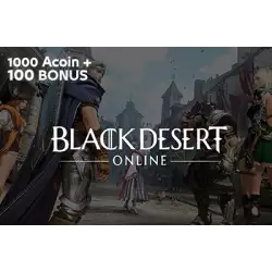 Black Desert Online Gift Card Acoin 1000 (+100 Bonus)
