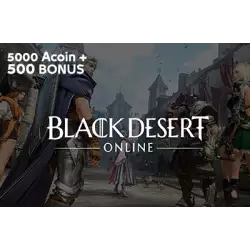 Black Desert Online Gift Card Acoin 5000 (+500 Bonus) Black Desert Online Gift Card Acoin 5000 (+500 Bonus)