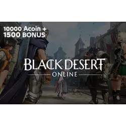 Black Desert Online Gift Card Acoin 10000 (+1500 Bonus) Black Desert Online Gift Card Acoin 10000 (+1500 Bonus)
