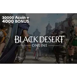 Black Desert Online Gift Card Acoin 30000 (+4000 Bonus) Black Desert Online Gift Card Acoin 30000 (+4000 Bonus)