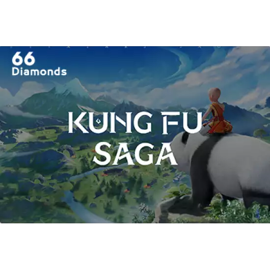 Kung Fu Saga Gift Card Diamonds 66