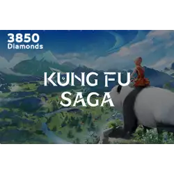 Kung Fu Saga Gift Card Diamonds 3850 Kung Fu Saga Gift Card Diamonds 3850