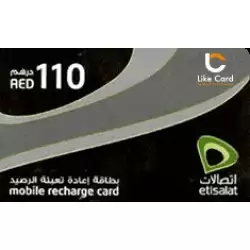 Etisalat Prepaid Card 110 AED