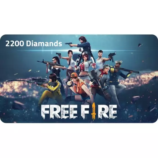 FreeFire 2200 + 220 Diamonds FreeFire 2200 + 220 Diamonds