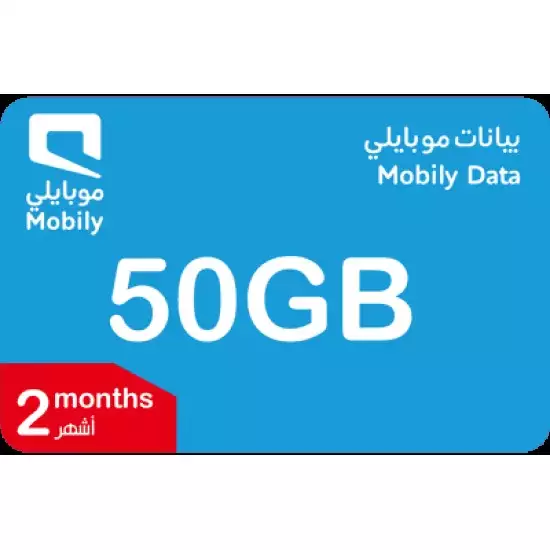 Mobily Data 50G 2M Mobily Data 50G 2M