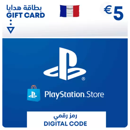 PlayStation Network Gift Card 5€  - PSN France