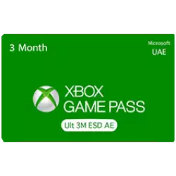 Xbox Game Pass Ultimate Subscription UAE Store 3 Months