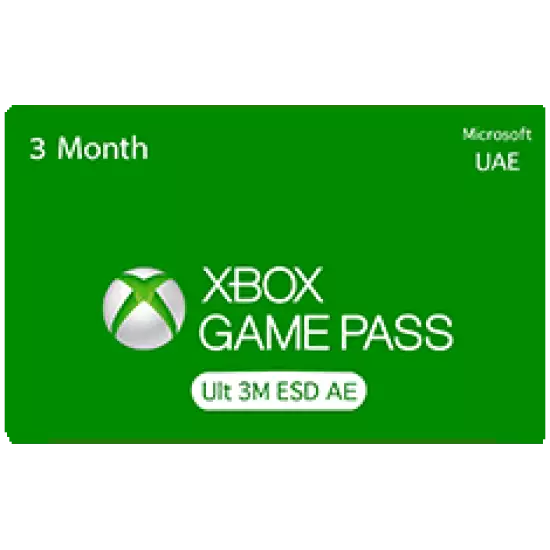 Xbox Game Pass Ultimate Subscription UAE Store 3 Months