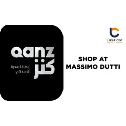 Massimo Dutti | Qanz Gift Card - 100 AED Massimo Dutti | Qanz Gift Card - 100 AED